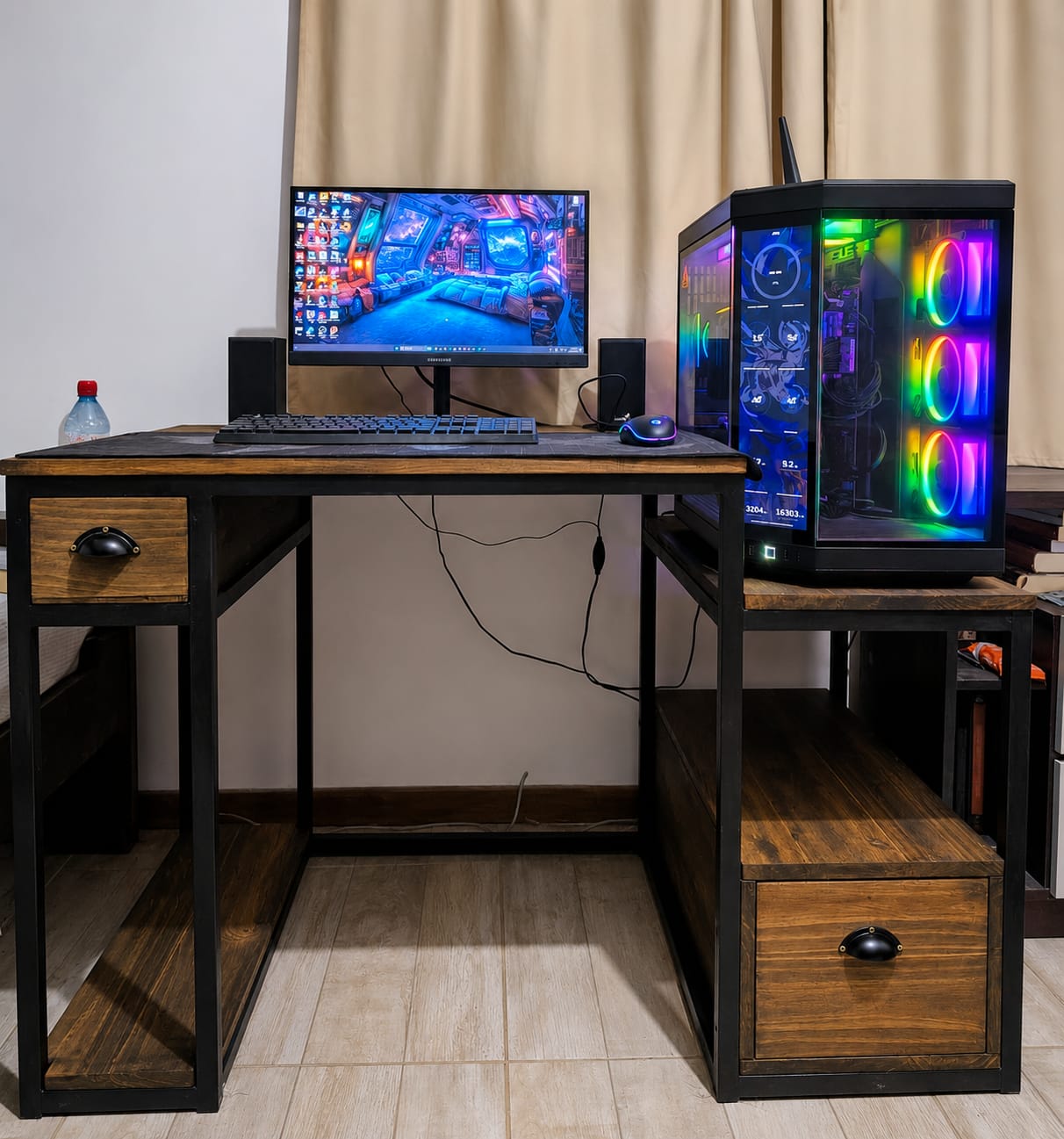 Trabajo en hierro y madera de Elemental — fotografía 10